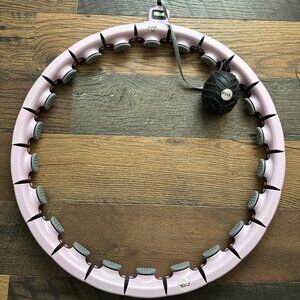 Smart Weighted Hula Hoop for Adults – 42" Adjustable Fitness Hoop with 16 Links